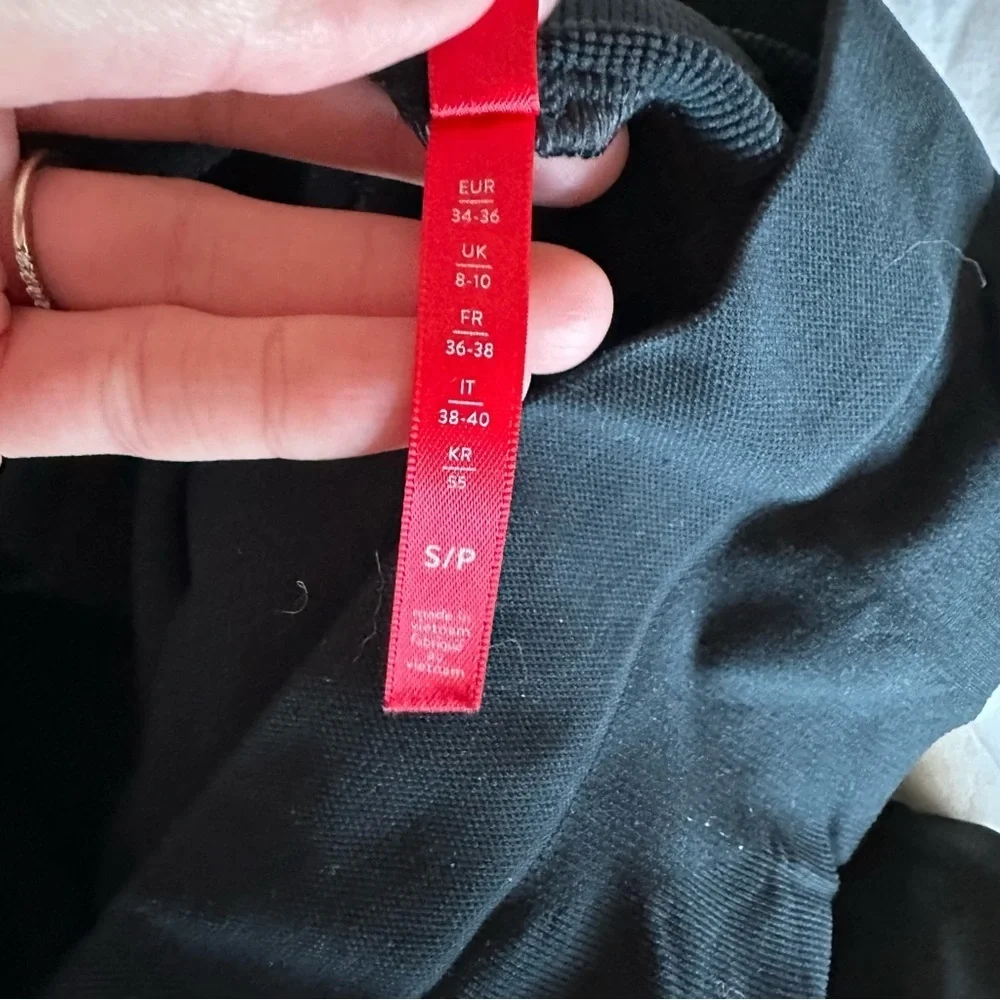 Spanx Faux Leather Maternity Leggings